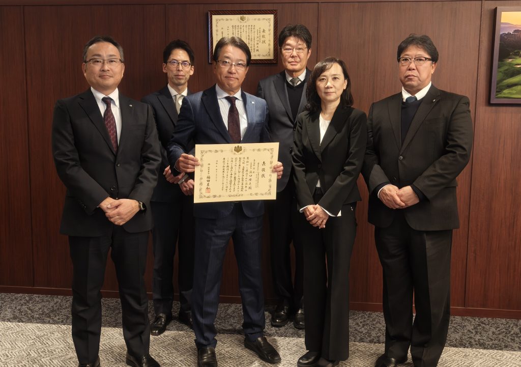 弊社役員と税務署の方々